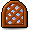 Cherry Lattice Window