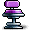 Purple Barstool