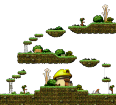 East Entrance to Mushroom Town